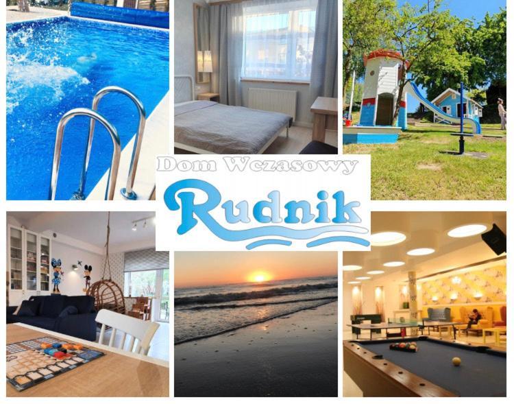 Dom Wczasowy Rudnik Z Basenem, Sauna I Bania Chłapowo エクステリア 写真