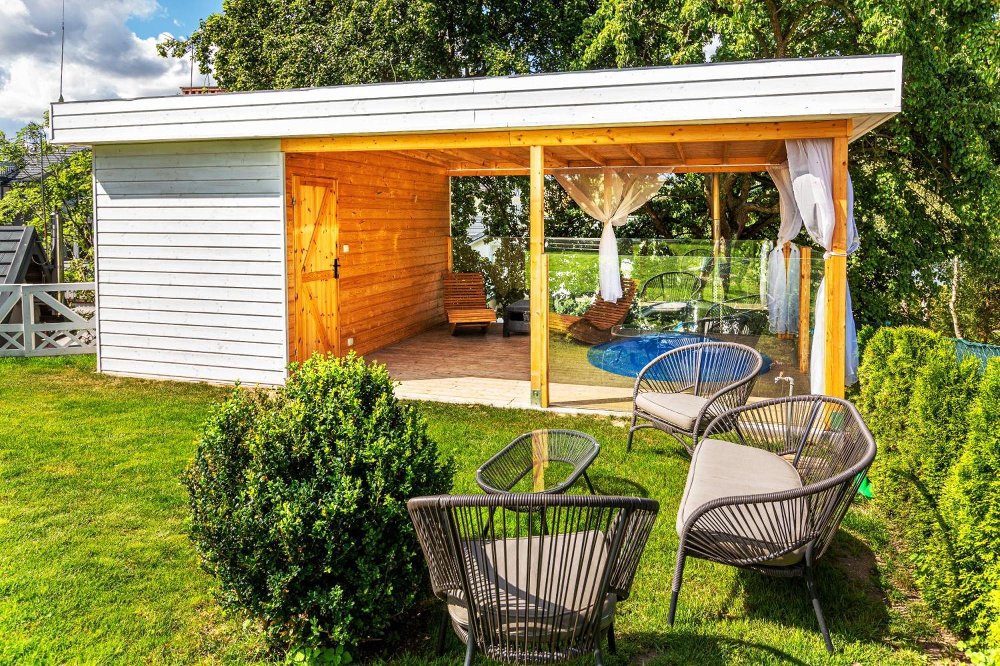 Dom Wczasowy Rudnik Z Basenem, Sauna I Bania Chłapowo エクステリア 写真