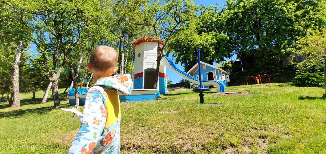 Dom Wczasowy Rudnik Z Basenem, Sauna I Bania Chłapowo エクステリア 写真